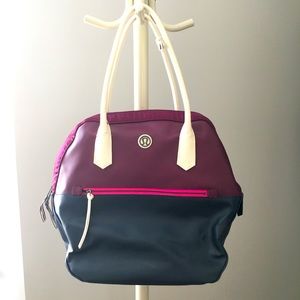 Lululemon Happy Hatha Hour Bag (plum/inkwell)